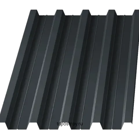 Профнастил Н60 антрацит RAL 7016 0,5 мм