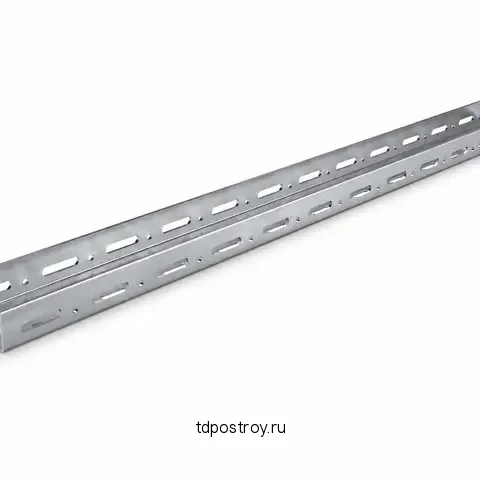 Швеллер перфорированный ШП К024 60х32х4.5х2000 мм