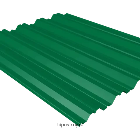 Профнастил НС35 зелёный RAL 6029 0,4 мм