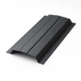 Планка заборная 0,45x23x10x16x2000 RAL7024 графитовый-серый