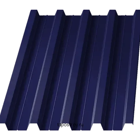 Профнастил Н60 ультрамарин RAL 5002 0,3 мм