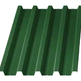 Профнастил Н60 зелёный RAL 6002 0,5 мм