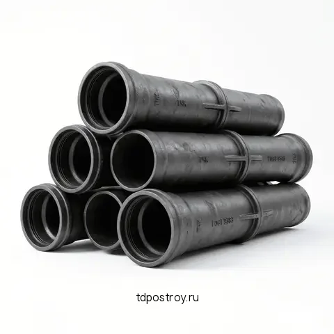 Труба чугунная 150 мм ТЧК ТЧК длина 2 м ГОСТ 6942-98